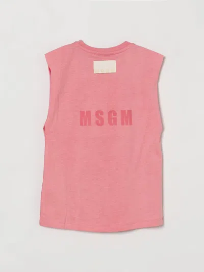 Msgm Sweater Kids  Kids In Metallic