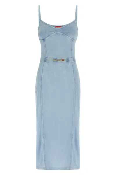 Diesel D-ony Dresses Light Blue In Blue