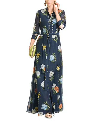 Sachin & Babi Sachin And Babi Embellished Addison Gown In Blue