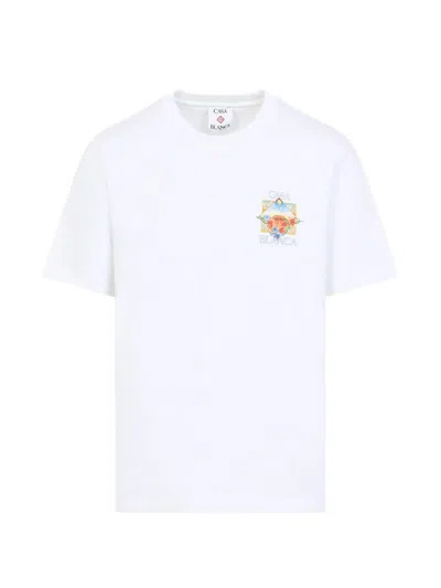 Casablanca Golden Goose Star-printed Leather Sneakers Stardan In Multi