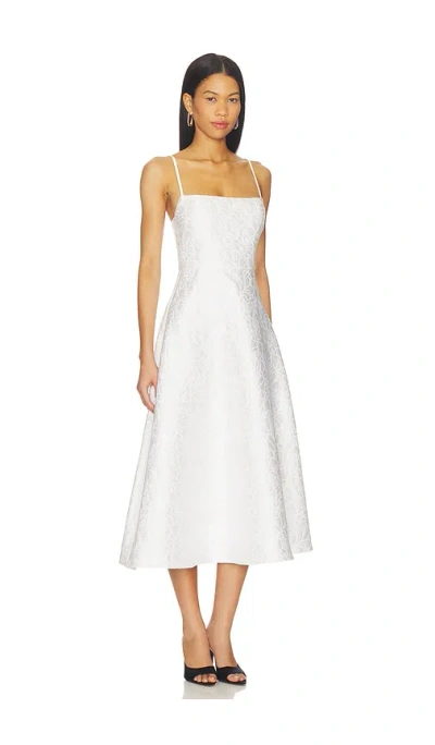 Elliatt Saffron Gown In White
