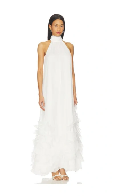 Elliatt Evelin Gown In White