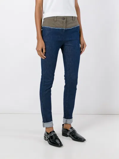 N°21 Button Jeans In Blue