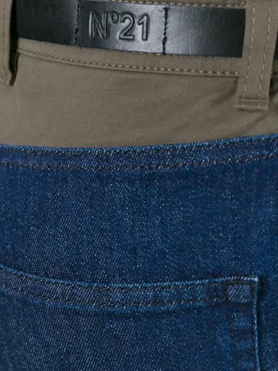 N°21 Button Jeans In Blue
