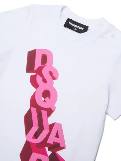 Dsquared2 Logo-print T-shirt In White
