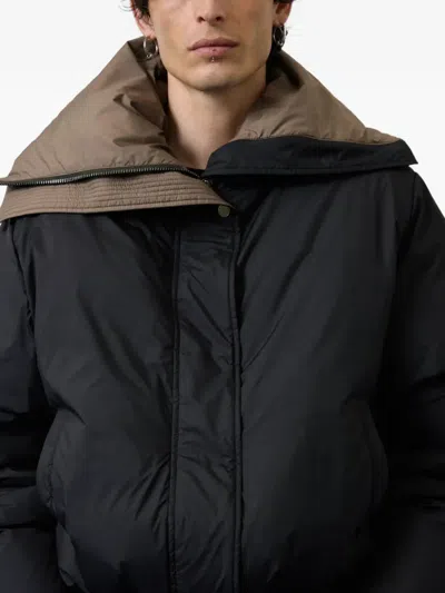 Entire Studios Kelly Collared Jacket In Black