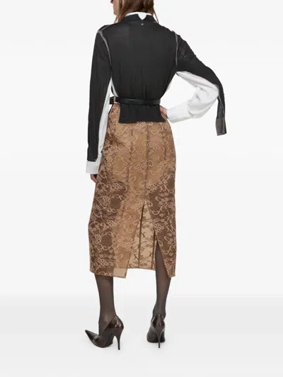 Acne Studios V-neck Top In Black