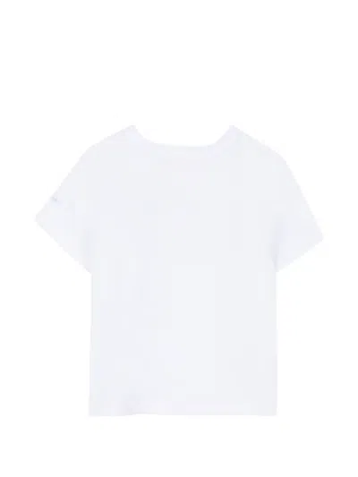 Givenchy Printed Overalls T-shirt Set In White