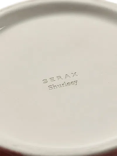 Serax Face-print Vase In White