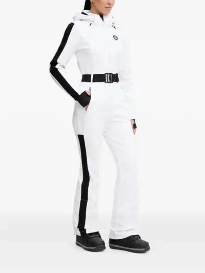 Ea7 Softshell Technical Ski Suit In White