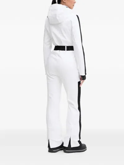 Ea7 Softshell Technical Ski Suit In White