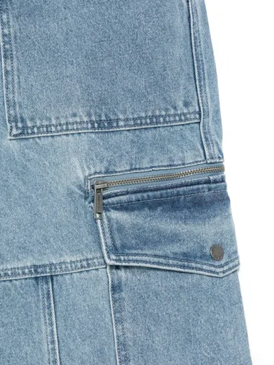 Michael Michael Kors Flap-pocket Jeans In Blue