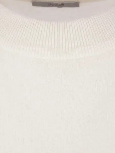 Dušan Rolled-cuff Sweater In White