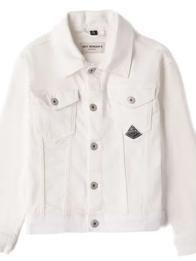 Roy Rogers Buttoned Pocket Jacket In Neutral