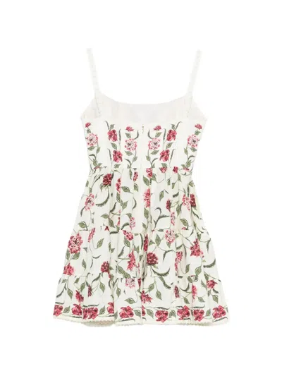 Agua By Agua Bendita Granadilla Quebrada Mini Dress In White