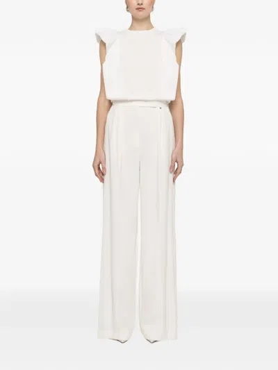 Nissa Ruffled Top In White