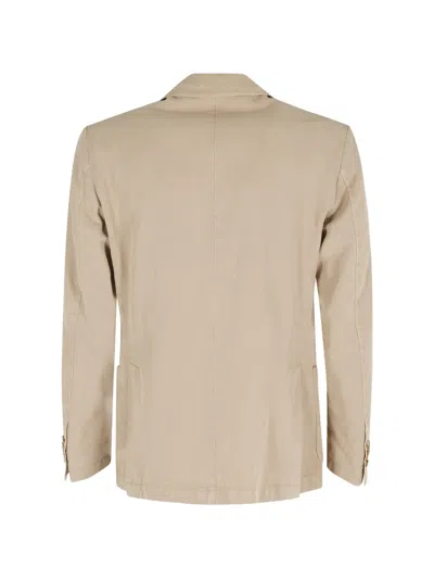 Seventy Notched-lapels Patch-pockets Blazer In Blue