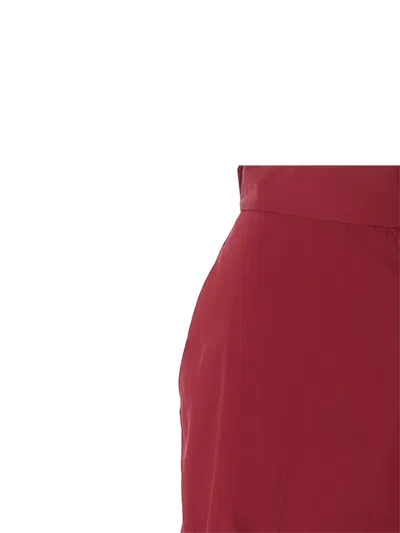 Sa Su Phi Elasticated Trousers In Burgundy
