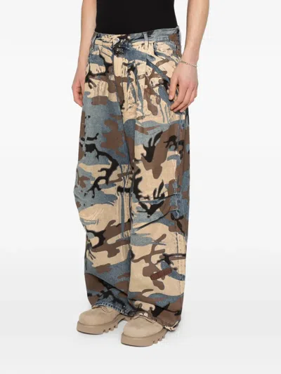 Pdf Camouflage-pattern Jeans In Multi