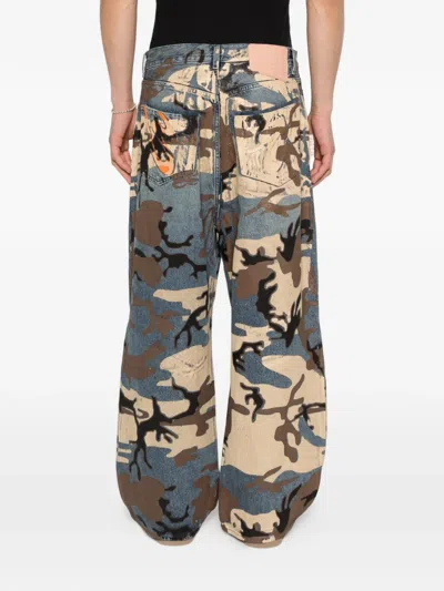 Pdf Camouflage-pattern Jeans In Multi