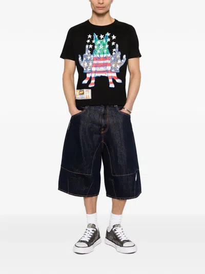 Pdf Graphic-print T-shirt In Black