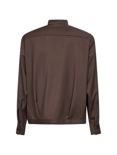 Costumein Buttoned Jacket In Brown