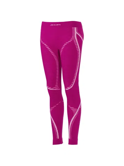 Accapi Logo-detail Leggings In Pink