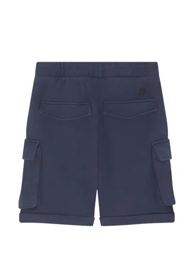 Vilebrequin Cargo Drawstring Bermuda Shorts In Blue