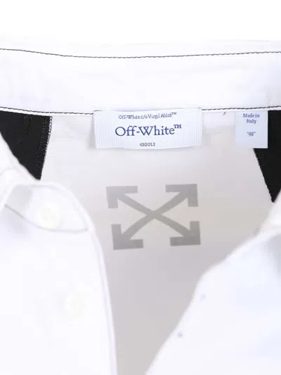 Off-white Panelled Shirt In Multi
