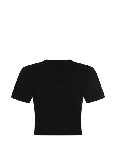 Fiorucci Angels-patch T-shirt In Black