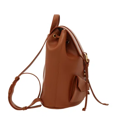 Ferragamo Medium Backpack In Brown