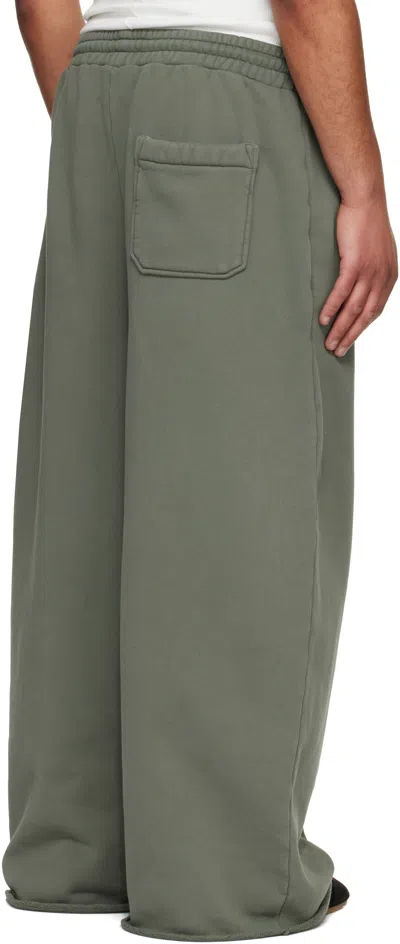 Lu'u Dan Bontan Drawstring Sweatpants In Green