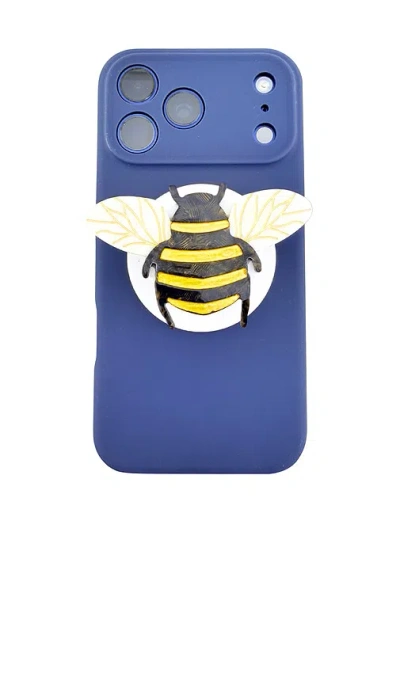 Solar Eclipse Hand-painted Bee Grip Charm