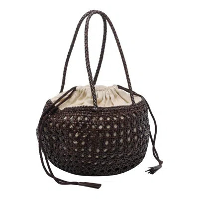 Dragon Diffusion Handbag In Brown
