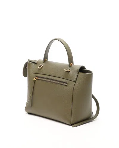 Celine Céline Micro Belt Bag In Green