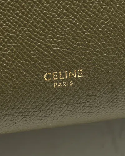 Celine Céline Micro Belt Bag In Green