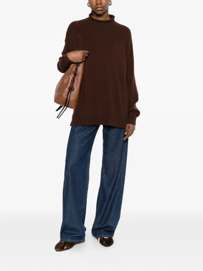 Bompard Brown Sweater In Brown