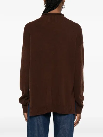 Bompard Brown Sweater In Brown