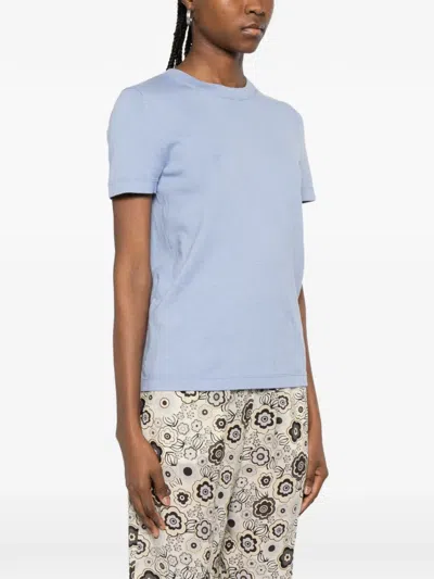 Bompard Round Neck T-shirt In Blue