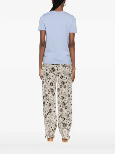 Bompard Round Neck T-shirt In Blue