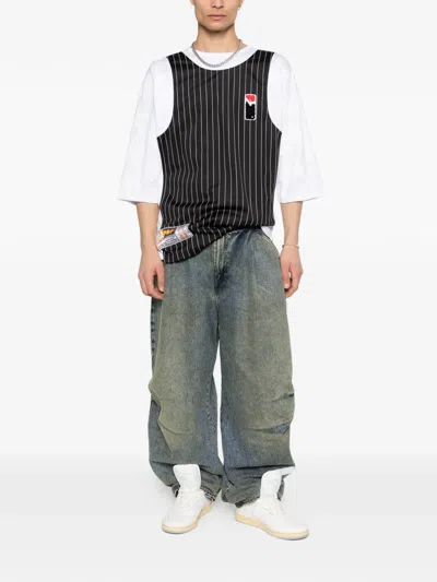 Pdf Front-pleat Jeans In Blue
