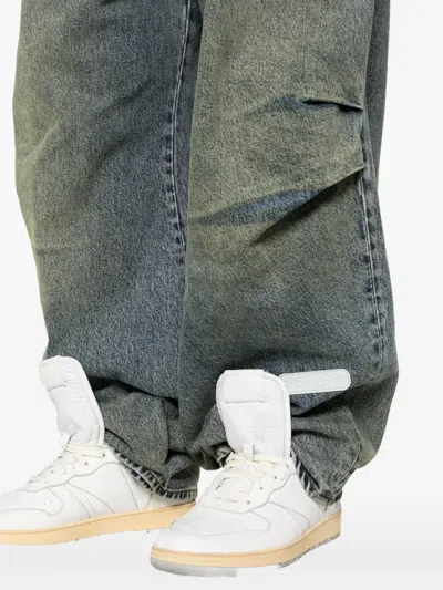 Pdf Front-pleat Jeans In Blue
