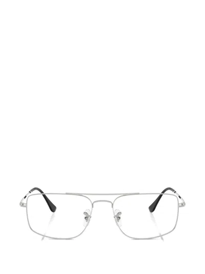 Ray Ban Rectangle Frame Glasses In Multi