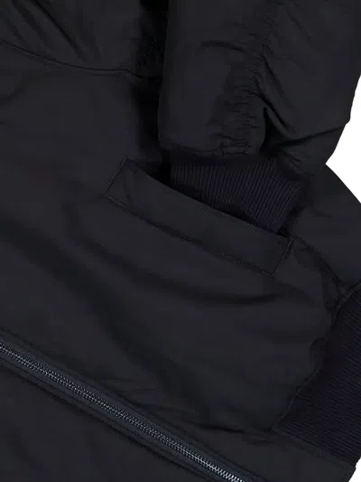 032c Zip-up Bomber Jacket In Black