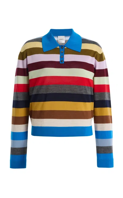 Leset James Polo Multistripe In Multi