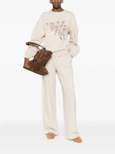 Max Mara Drawstring Trousers In Neutral