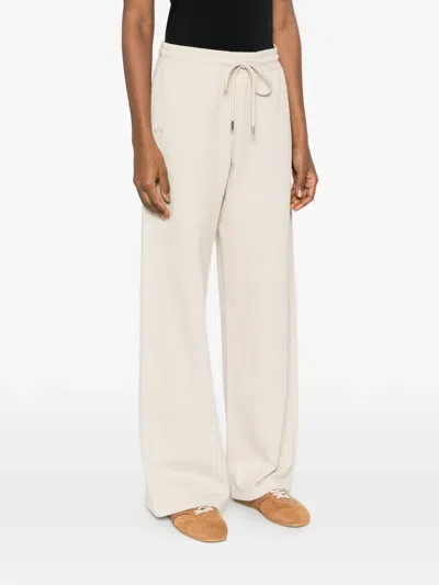Max Mara Drawstring Trousers In Neutral