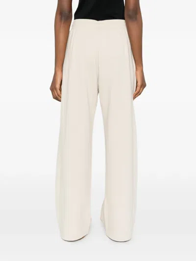 Max Mara Drawstring Trousers In Neutral