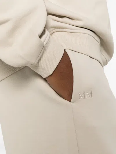 Max Mara Drawstring Trousers In Neutral