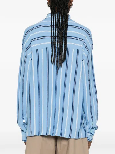 Bompard Striped Shirt In Multi